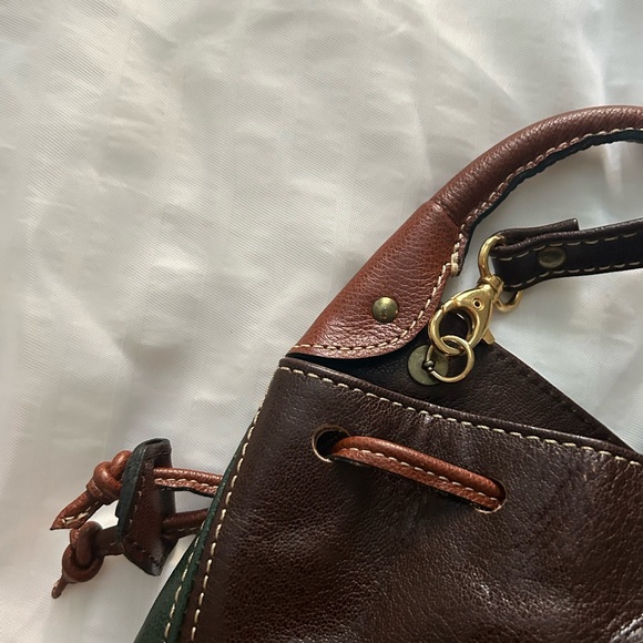 Louis Feraud Paris vintage designer genuine leather crossbody bag (RARE) - Picture 5 of 8